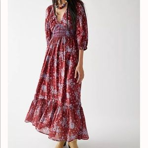 Free people golden hour maxi dress